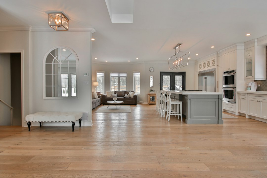 Hardwood living spaces